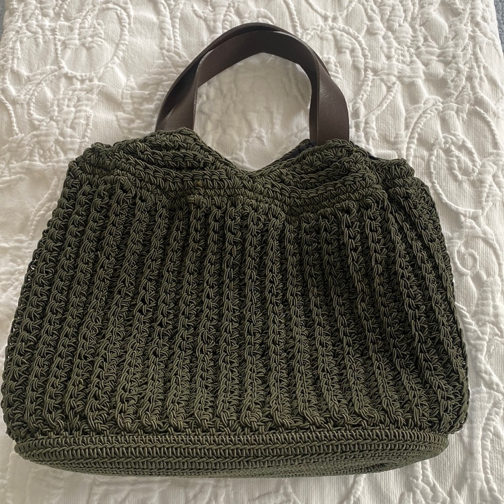 Anne Klein handbag with attached change purse